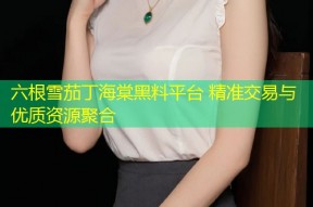 六根雪茄丁海棠黑料平台 精准交易与优质资源聚合