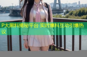 P大黑料揭秘平台 实时爆料互动引爆热议