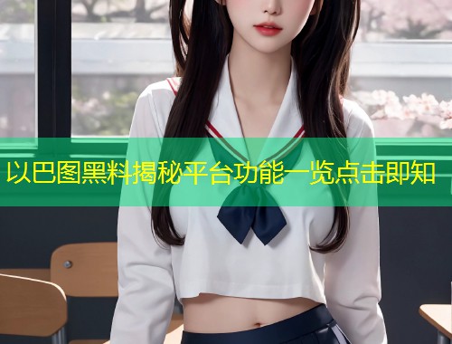 以巴图黑料揭秘平台功能一览点击即知  第1张