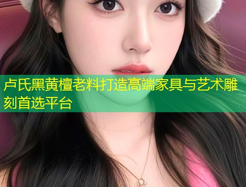 卢氏黑黄檀老料打造高端家具与艺术雕刻首选平台  第1张