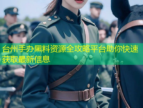 台州手办黑料资源全攻略平台助你快速获取最新信息  第1张
