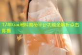 17年Gai黑料揭秘平台功能全解析点击即看