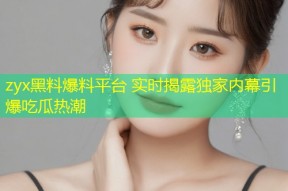 zyx黑料爆料平台 实时揭露独家内幕引爆吃瓜热潮