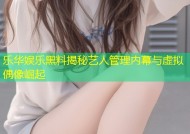 乐华娱乐黑料揭秘艺人管理内幕与虚拟偶像崛起