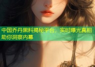 中国乔丹黑料揭秘平台，实时曝光真相助你洞察内幕
